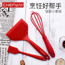 Day special high temperature resistant silica gel spatula non-stick pan special shovel Jade thick egg fried egg egg skin spatula