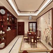Crown Special Breeze Yrhyming Solid Wood New Chinese Style Solid Wood Chinese Style Wardrobe Actually House