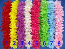 Hawaiian grass skirt accessories Hawaiian wreath neck ring chest ring neck ring circumference 100CM length