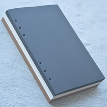 Lotion leaf can replace 350 grams thick Kraft paper black card white cardboard Kraft card standard A6 A5 B5 A4 replacement core