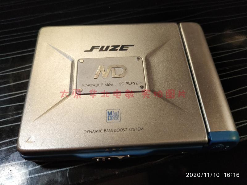 (SONY) FUZE MD single player read the disk well and operate normally A No 5 battery-powered beautiful sound