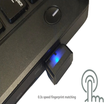 Fingerprint login Win10 laptop USB fingerprint lock encryption key