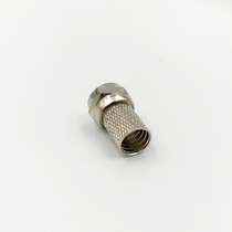75-5-port all-copper metric self-tightening F-head cable TV cable connector Ground wave antenna and amplifier connector