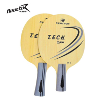 Rycott REACTOR professional table tennis racket bottom plate CK--2 attack fast break training advanced double layer carbon