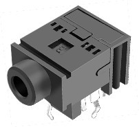 Headphone socket PJ-317K 3 5MM audio video socket