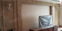 Natural marble Light brown mesh Brown Anilox marble background wall Stone TV wall Marble decorative wall
