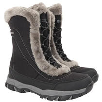 Export British ladies warm waterproof rain snow boots outdoor shoes fashion wild winter cotton shoes
