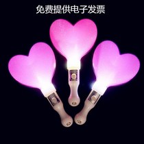 Light stick five-pointed star love flash stick concert props custom advertising logo promotional gifts children toys