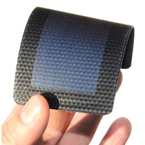 Flexible amorphous silicon thin film solar panel 1 5V 0 3W solar cell Curlable DIY solar