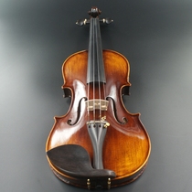 Baoyun pure handmade natural pattern violin air-dried 10 years White Pine maple wood mid-range violin International Certification