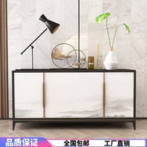 New Chinese style entrance cabinet shoe cabinet solid wood simple foyer partition cabinet Hotel zen sales floor decoration cabinet spot customization