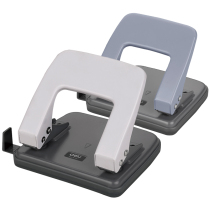 Deli 0102 punch machine Two-hole punch machine punch punch 20 pages
