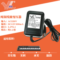 Xinyun XY-960 322 323 326 328 331 Electronic keyboard 12V power adapter 61 key charger