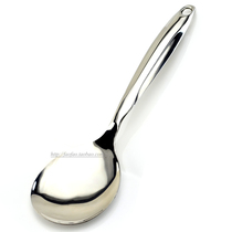 Stainless steel tableware spoon spoon soup spoon Korean non - stick long - handle soft fashion set series