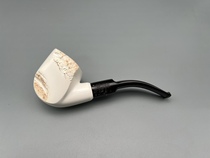 Turkish master F YAVUZ Fernan Yavuz entry-level raw stone meerschaum pipe Z81