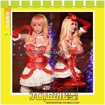 taobao agent Macross F Shililunim Christmas skirt cos clothing game to draw free shipping