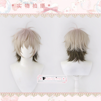 taobao agent [KT] New World Carnival Yinyu Yiden Cosplay Wig light -colored gradient trailer