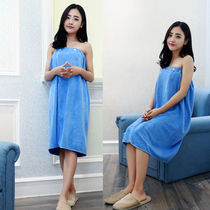 Summer adult womens bath towels are more sexy than pure cotton water absorption and can be worn with womens enlarged chest-wrapped bath skirts and bandeau bathrobes