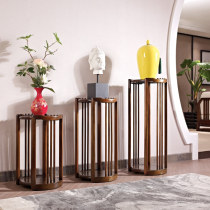 Luxury Workshop China Concept 301Q2 Red Sandalwood Flowers Shelf