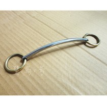 Horse stainless steel horse horse equestrian supplies horse chew 13cm horse racing title
