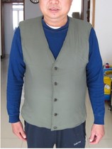 Stock 87 cotton vest green vest waistcoat cotton waistcoat shoulder