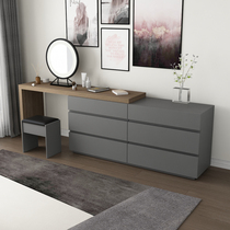 Bedroom dresser storage cabinet All-in-one economical computer desk TV cabinet Modern minimalist makeup table combination Shanghai