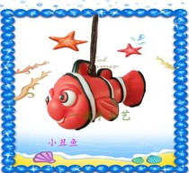 Ocean series clownfish red soft pottery handmade DIY mobile phone pendant Liaoning source