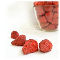 (Four get one) freeze-dried strawberry dried sweet crispy dry 20g supplement vitamin Chinchilla guinea pig rabbit snack