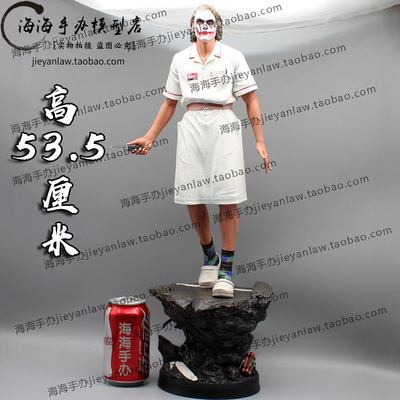 taobao agent Resin Joker Clown Girl Heathlaeje Marvel DC Suicide Squadels standing hand -made model decoration