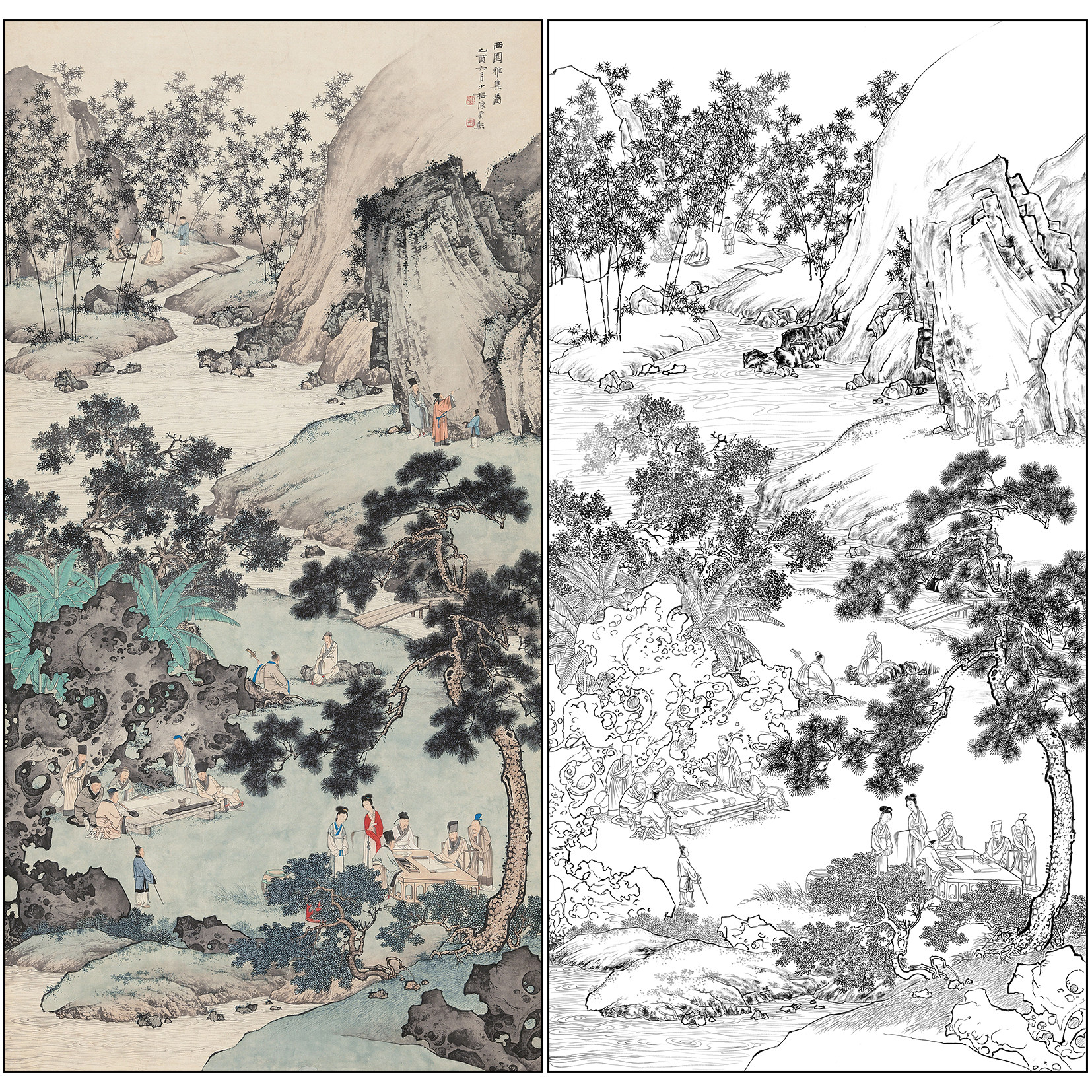 陈少梅山水画底稿-陈少梅山水画底稿促销价格、陈少梅山水画底稿品牌- 淘宝