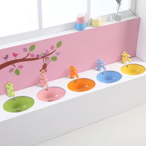 Childrens ceramic color table basin kindergarten embedded 13 inch 14 inch 15 inch wash basin childrens sink table