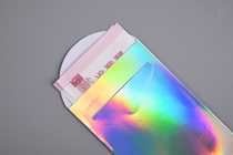 Thousands of red envelopes profit is sealed wedding supplies trend illusion envelope silver laser net red Korean style 2021 New Year
