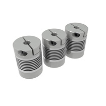  Bellows coupling bm Large torque spring screw CNC lathe Stepper servo motor Elastic connector