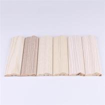 Ecological solid wood lines custom melamine hot-Press decorative line reorganized Wood lines solid wood lines