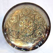 Pakistan handicrafts bronze bronze sculpture 10-inch craft decorative plate Home decoration gift BT377