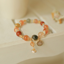 Natural Crystal Fluxu Bracelet Women in the original design of moonlite jewelry Diy jewelry Diy jewelry