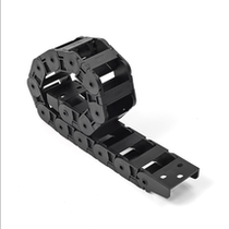 Nylon drag chain cable slot FA automation supplier machine tool white tank chain plastic manipulator quality