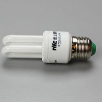 NVC Lighting YPZ220 3 5 8 12W-2U energy-saving lamp tube E27 E14 screw straight tube three primary color bulb