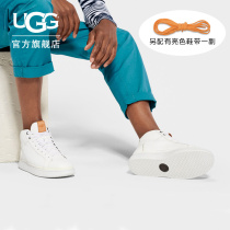 UGG autumn mens California sneakers high-top lace-up leather casual sneakers 1106049