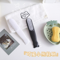 Long handle shoe brush Hard brush Shoe brush artifact multi-function plastic cleaning brush washing clothes washing shoes plate brush household