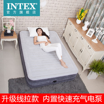 intex flagship inflatable bed indoor raised inflatable mattress double lunch break single small household air cushion bed