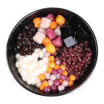 Sigh life handmade Taro round finished fresh taro fairy grass three taste milk tea dessert shop raw material dumplings