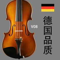 Export examination grade high-grade violin professional performance handmade tiger pattern violin Adult childrens high-grade musical instruments