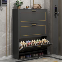 Italian light luxury ultra-thin dump shoe cabinet 17cm household door large capacity storage dustproof simple modern home cabinet