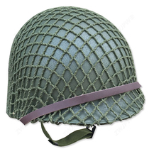American M1 helmet mesh helmet cover mesh mesh mesh pocket helmet cover reengraved film and television props without helmet