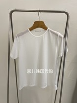 MARAN-P South Korea Dongdaemun 2022 summer new comfortable fabric fashion all-match short-sleeved T-shirt women