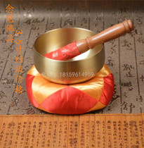 Buddhist instruments 3 5-inch turn to the bowl of bronze bowl Buddha sound bowl practice high-grade copper chime Japanese-style bronze Buddha