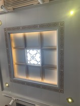 Todays top integrated ceiling aluminum gusset mansion