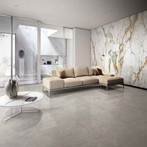 Dongpeng tile shopping mall with 750*1500 living room light luxury simple modern calano gray T10G158575