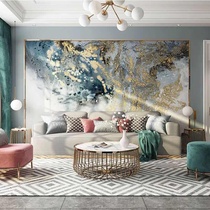 Mi Su mural background wall bedroom decoration modern simple living room sofa custom style modern printing and dyeing